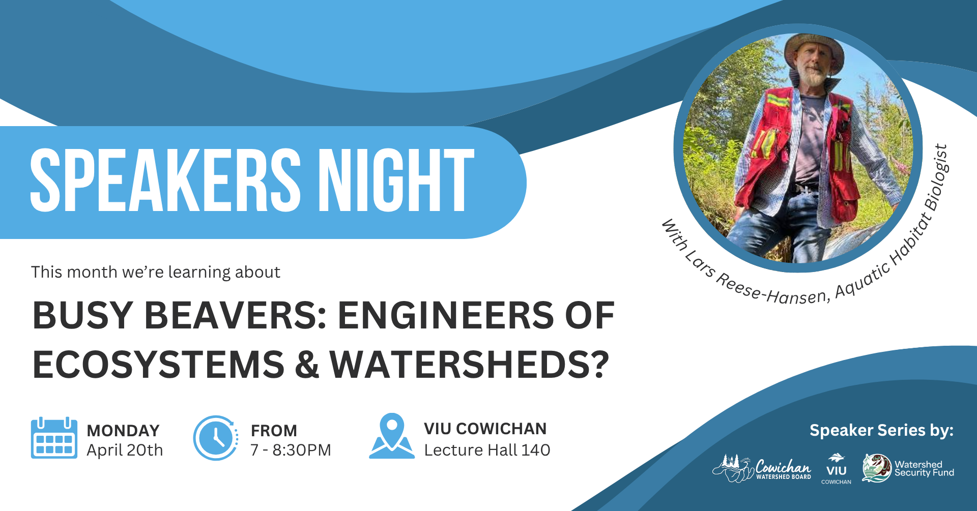 Cowichan watershed speakers night
