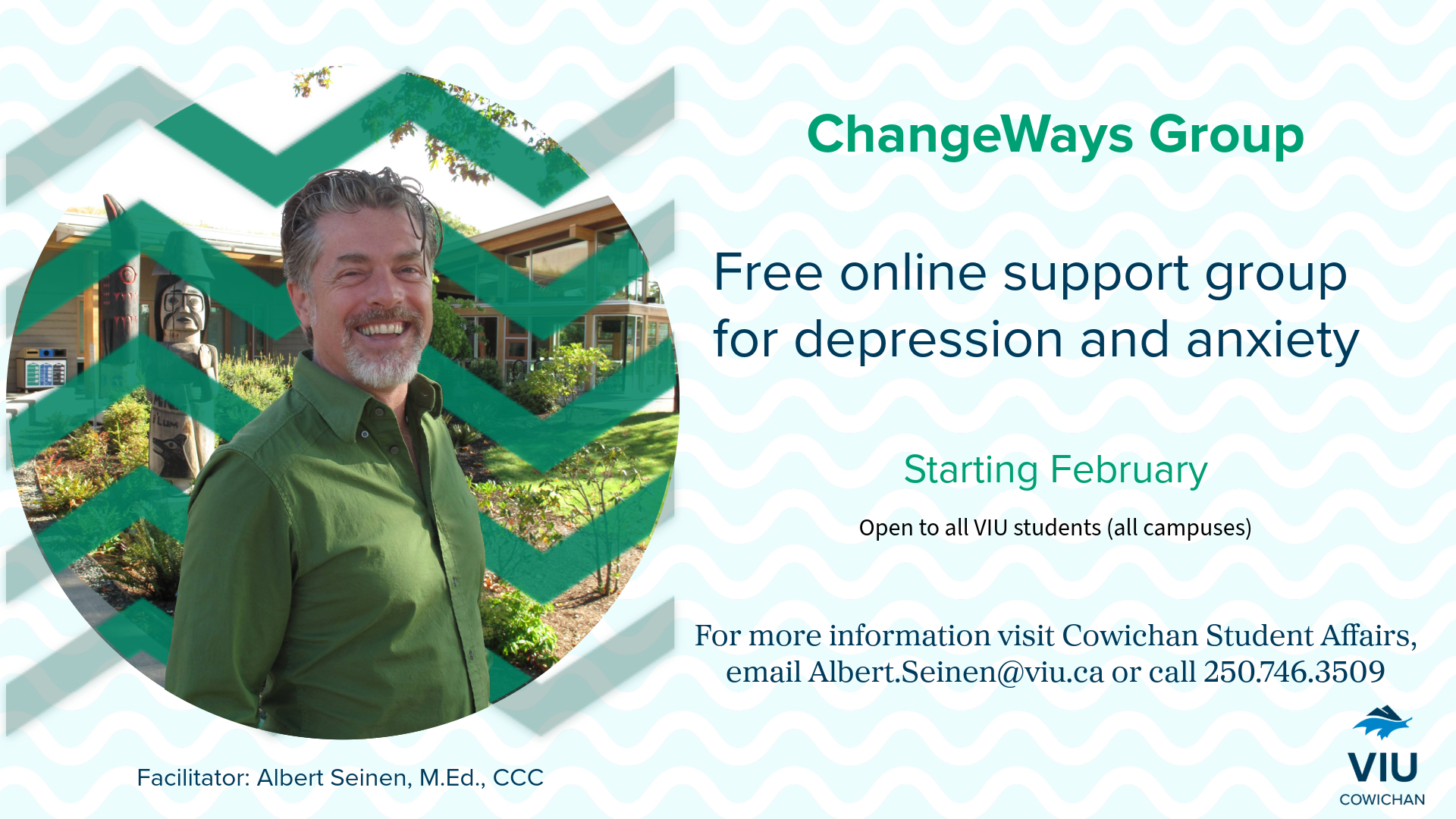 Changeways free online support group for depression and anxiety