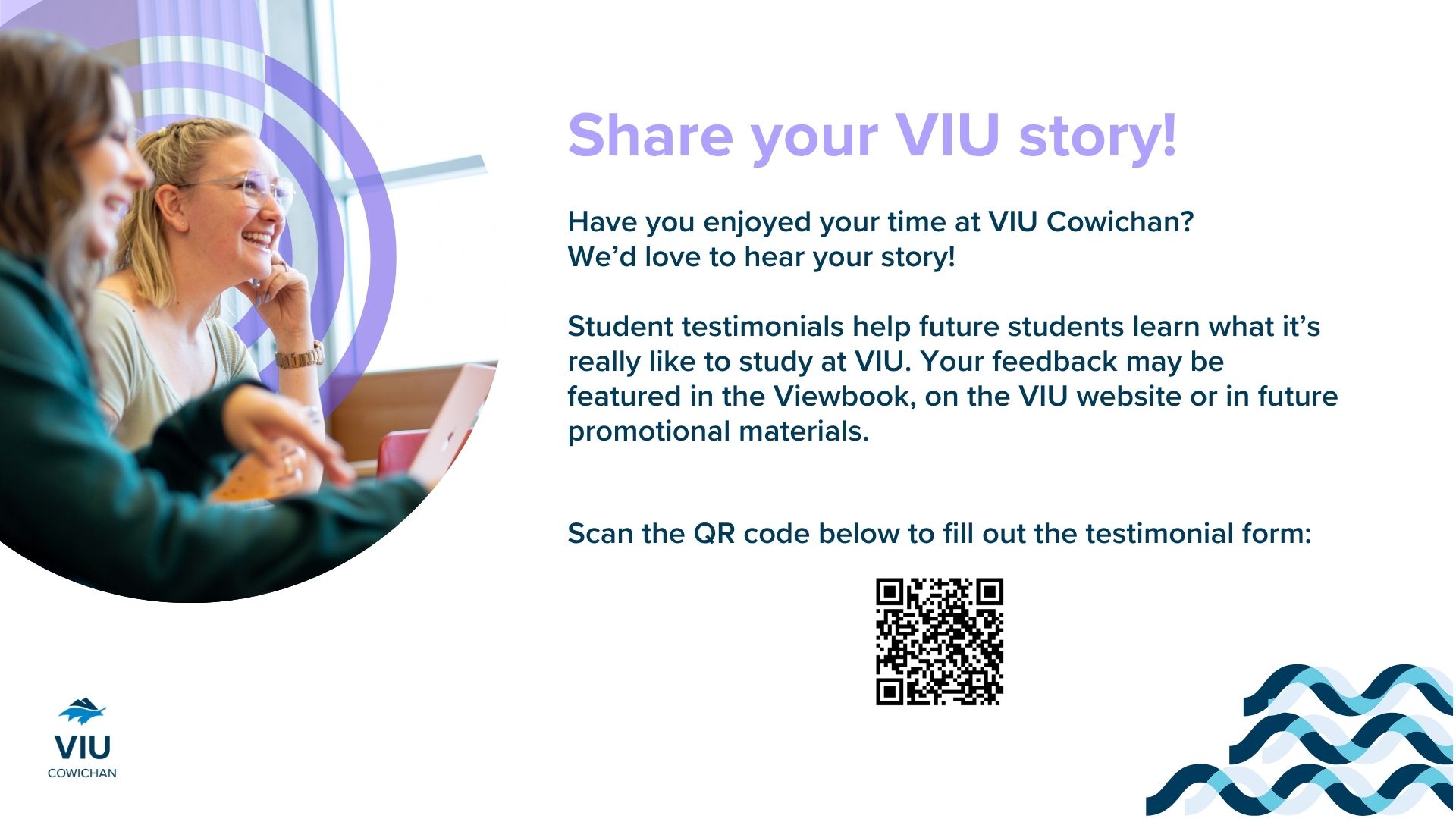 student testimonial form