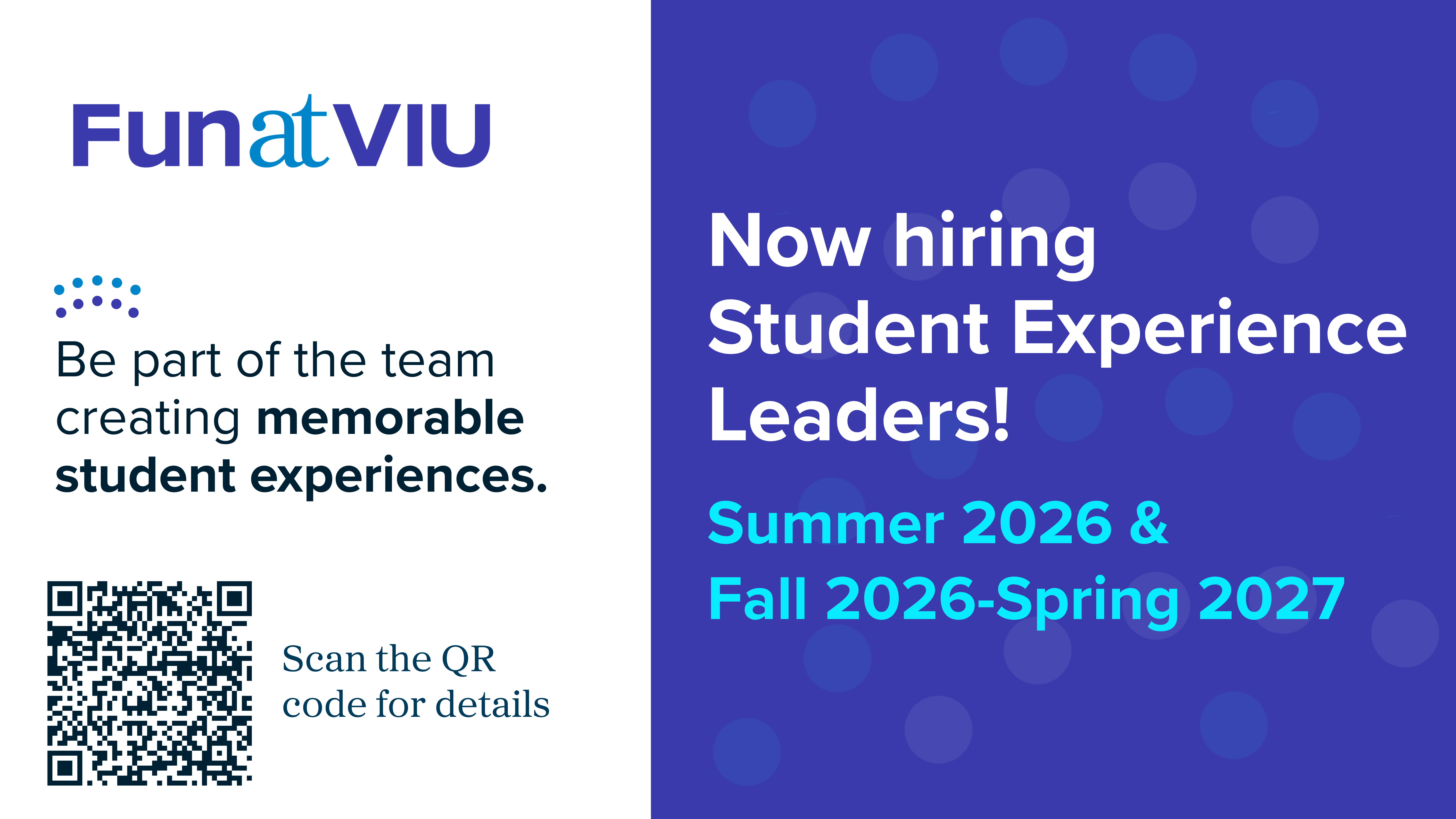 Fun at VIU jobs ad 3